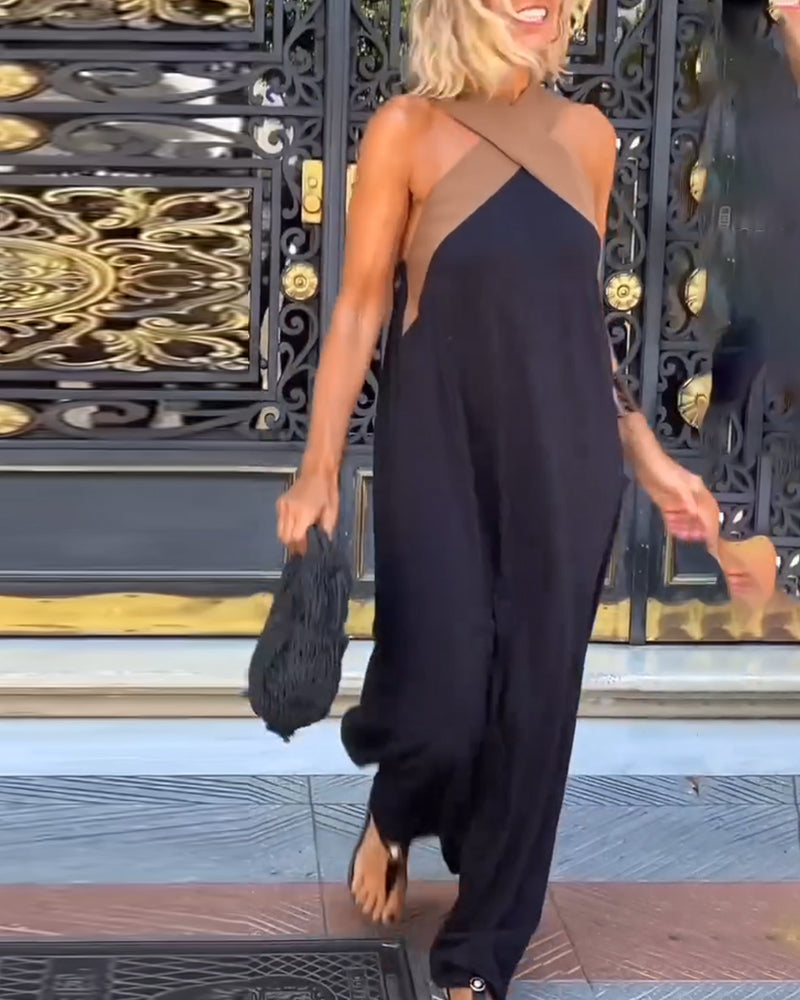 Elara Cross Neck Dress