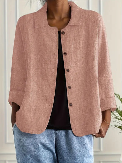 Matilda – Light shirt jacket in a linen blend