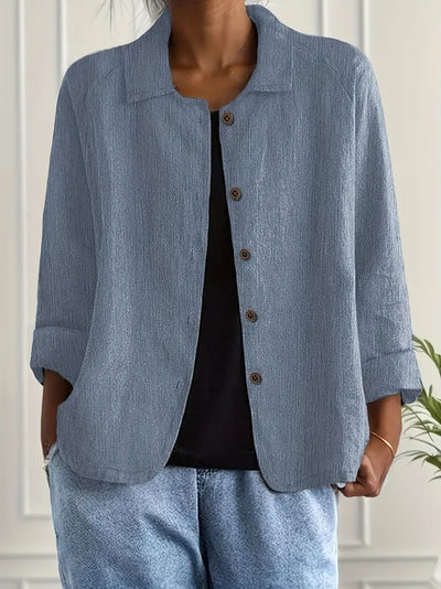 Matilda – Light shirt jacket in a linen blend