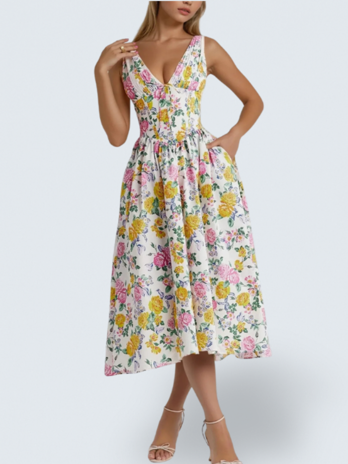 Aurora Elegant Summer Dress