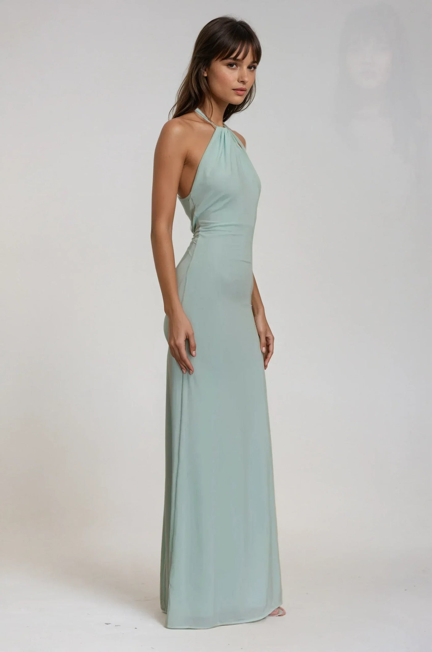 Elyna Halter Maxi Dress