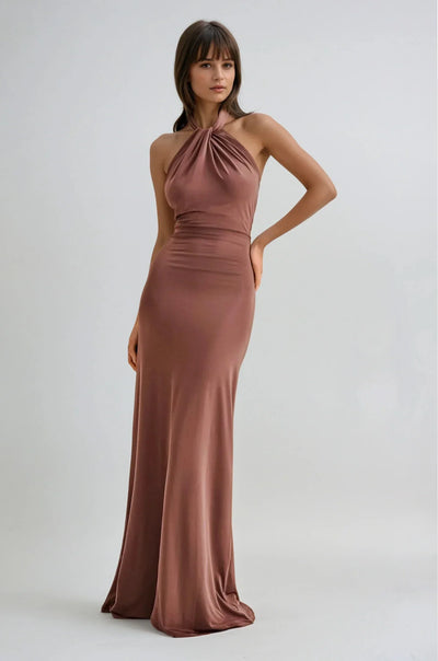 Elyna Halter Maxi Dress