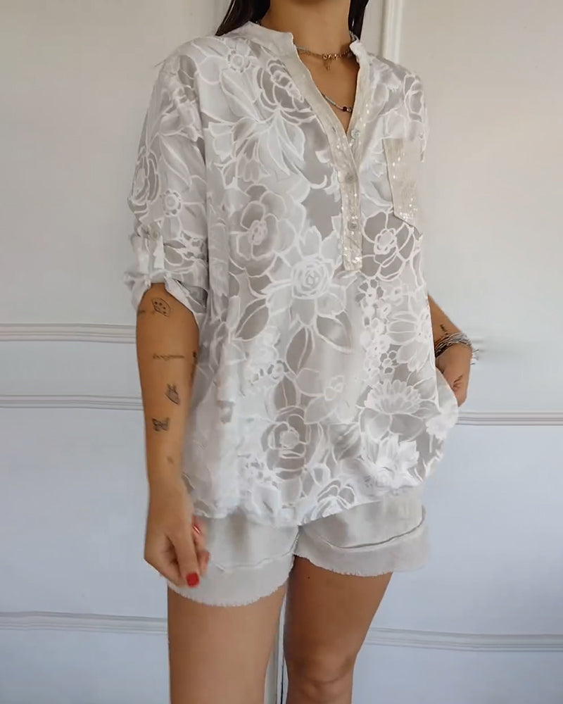 Amelia | Floral Print Blouse