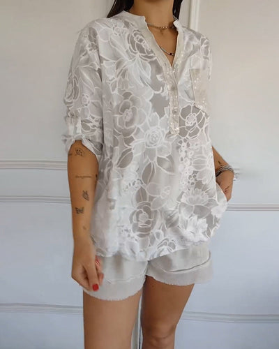 Amelia | Floral Print Blouse