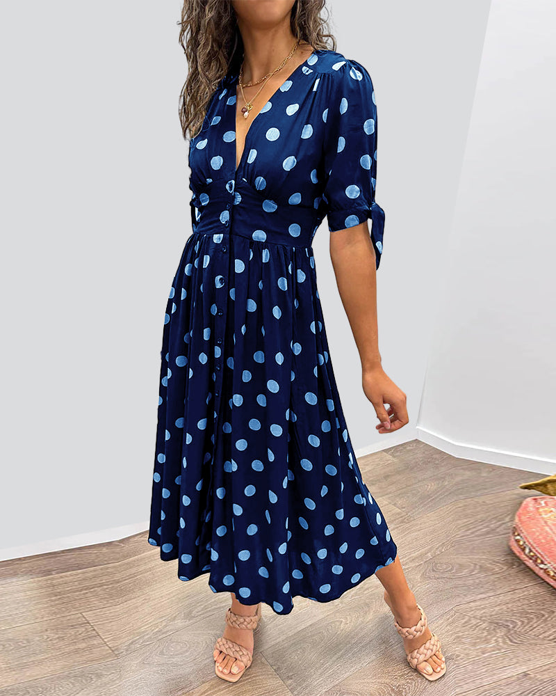 Polly Spot Dress