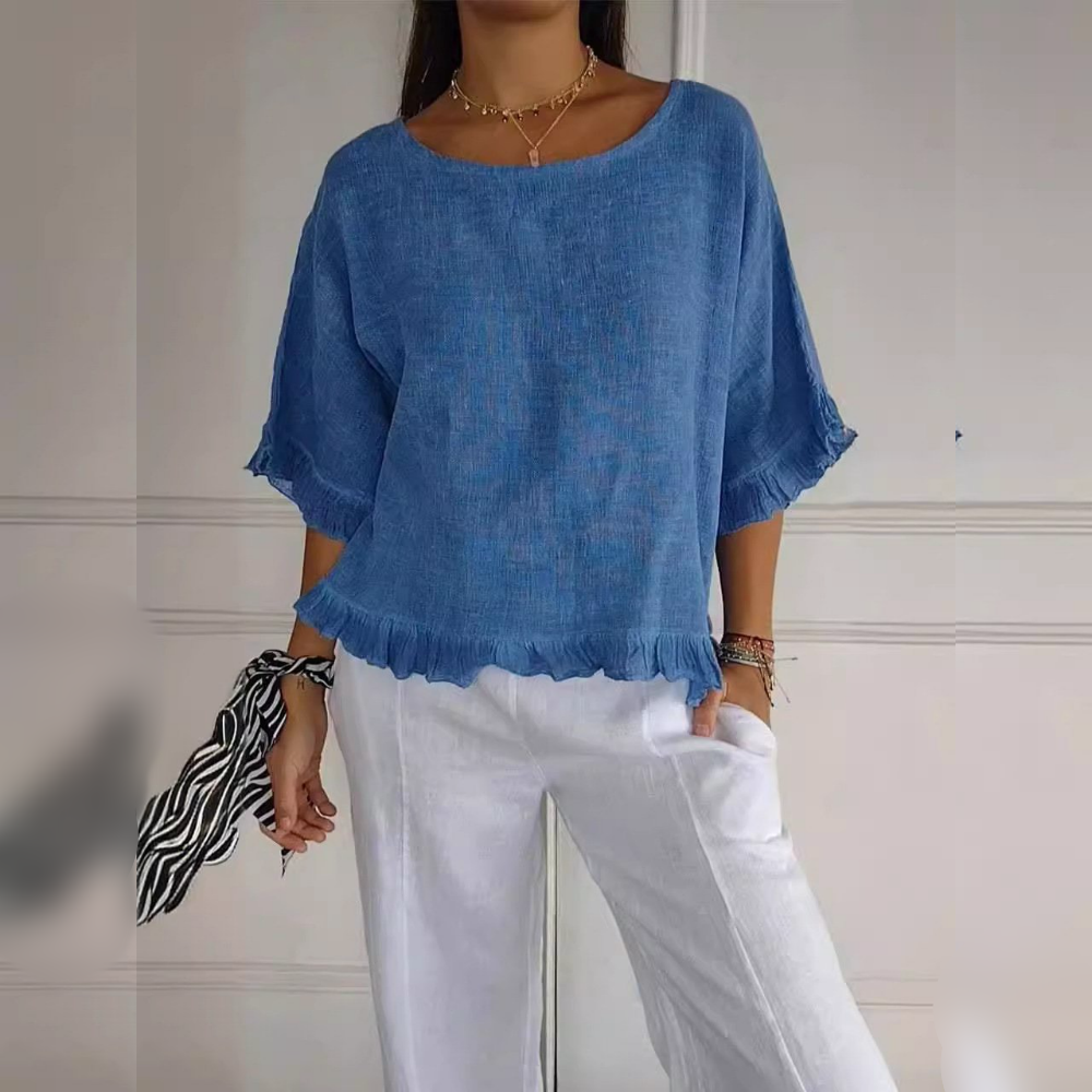 Fizzle - Casual Elegant Blouse