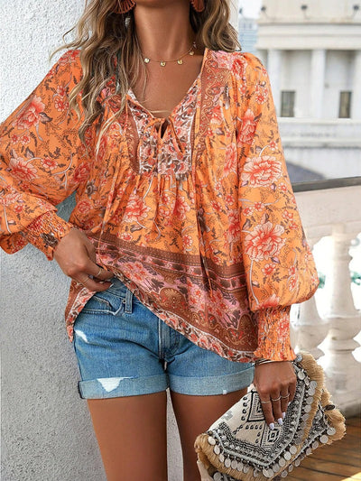 Luma - Summer Floral Top
