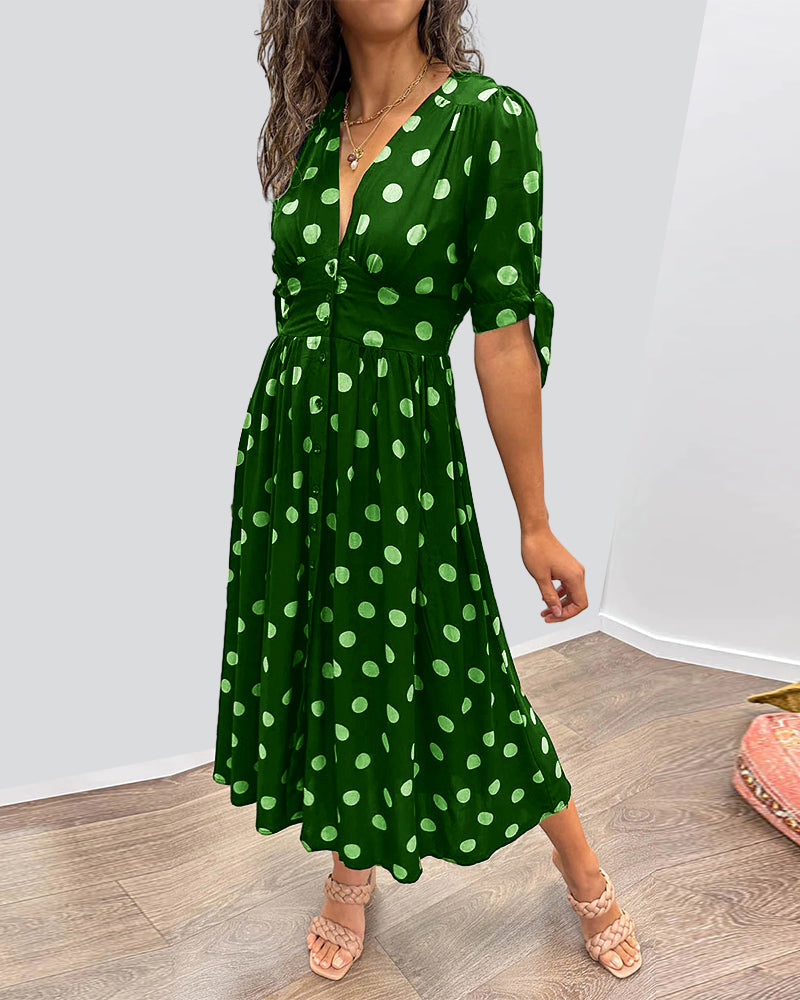 Polly Spot Dress