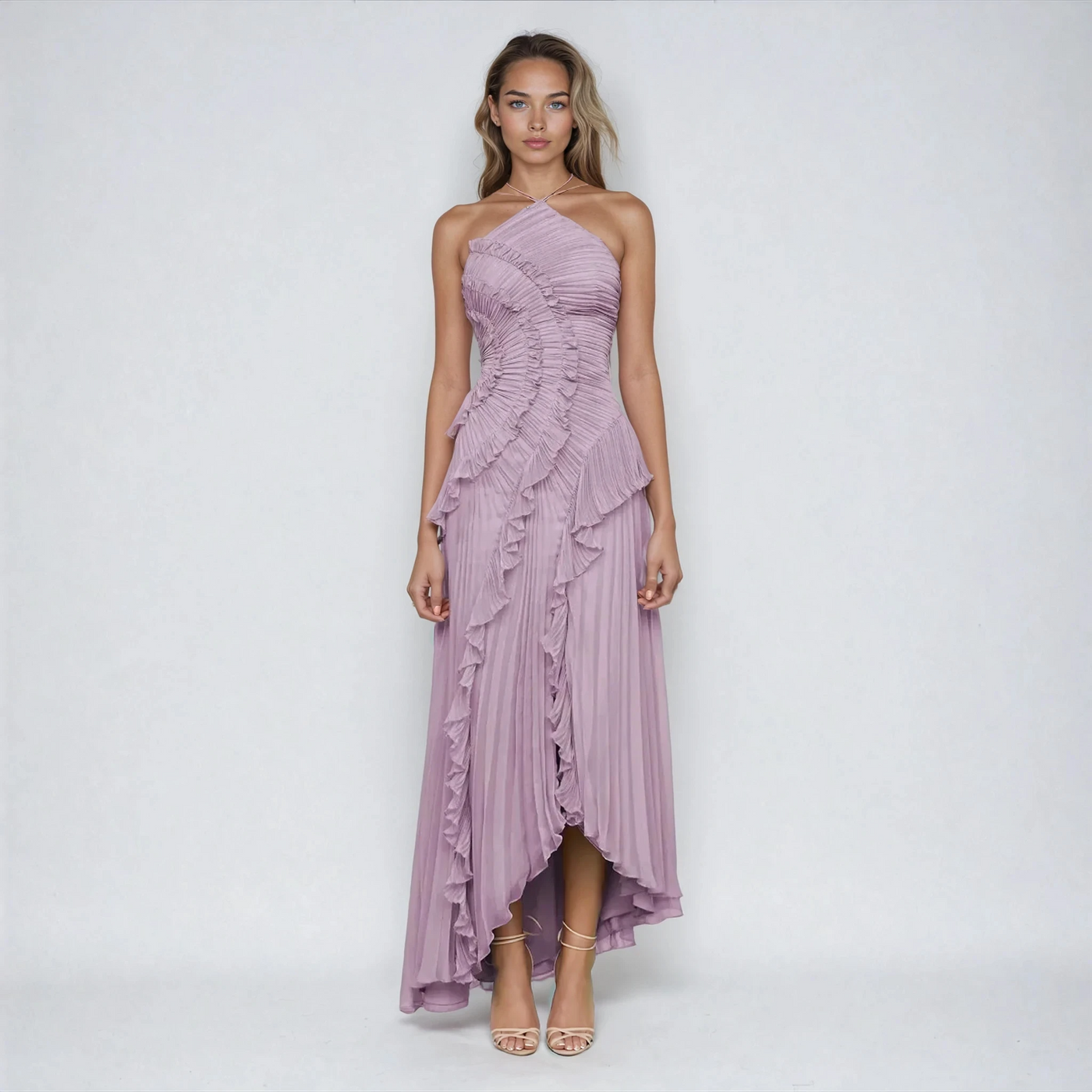 Nina Whispering Lilac Dress