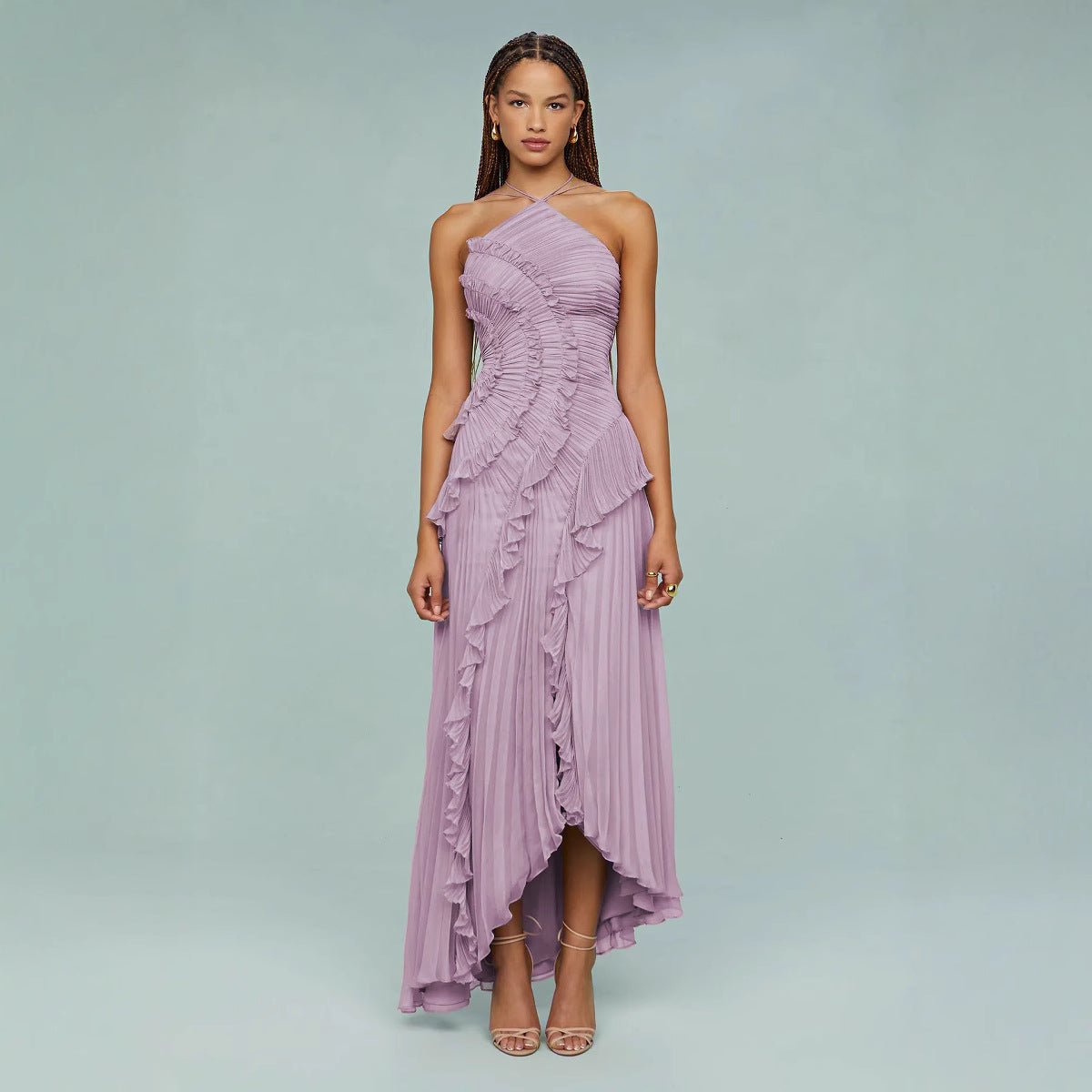 Nina Whispering Lilac Dress