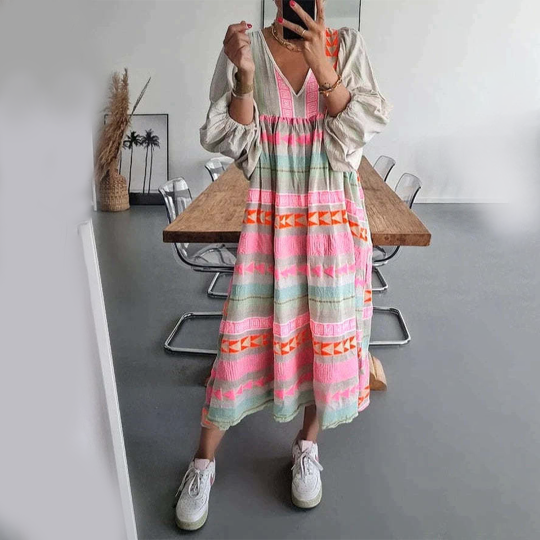 Jessenia - Comfortable Boho Dress