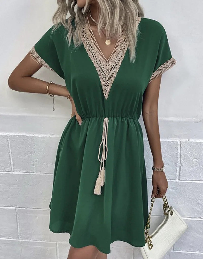 Sabrina - Stylish Bohemian Dress