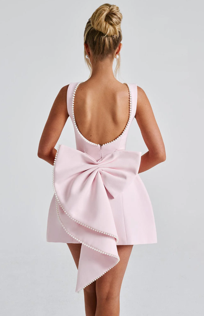 Yareli Elegant Bow Dress