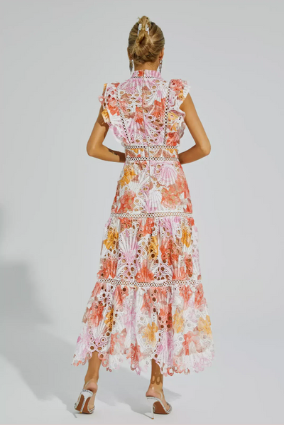 Maeve Hollow Sleeveless Maxi Dress