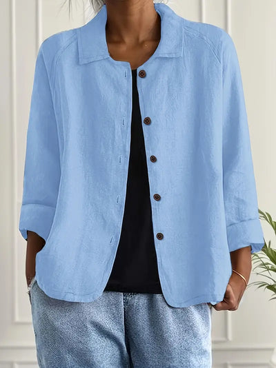 Matilda – Light shirt jacket in a linen blend