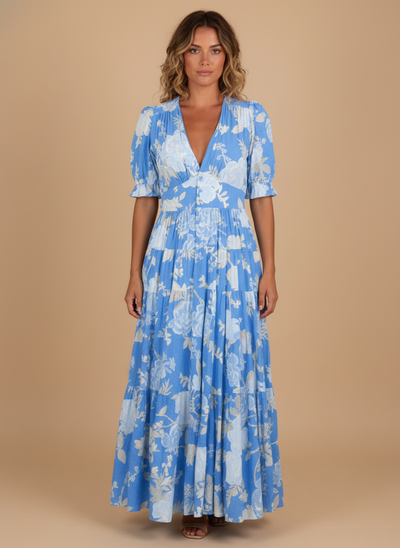 Floriana - Vibrant Floral Dress